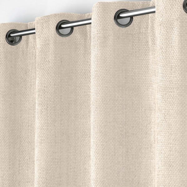 Bež zavjesa od šenila 140x260 cm Leo – douceur d'intérieur-image-2