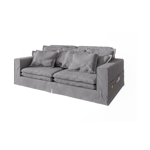 Svijetlo siva sofa 236 cm Nora – Ropez-image-2