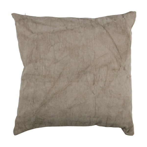 Sivi jastuk WOOOD Belle, 45 x 45 cm