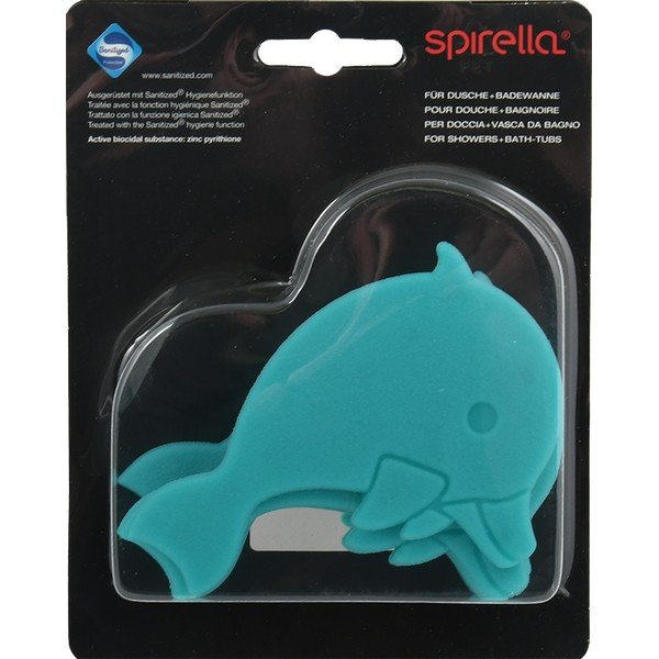 Dječja protuklizna podloga za kadu 12x8 cm Dauphins – Spirella-image-1