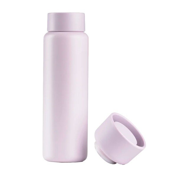 Svijetlo ružičasta termo šalica od nehrđajućeg čelika 650 ml Singles – Zone