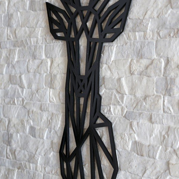 Crna zidna dekoracija Deer, 39 x 65 cm-image-3