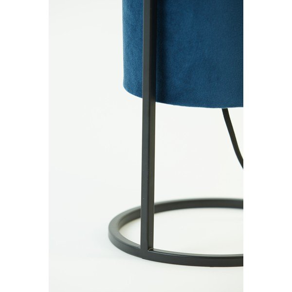 Crno-tamno plava stolna lampa (visina 35 cm) Santos - Light & Living-image-4