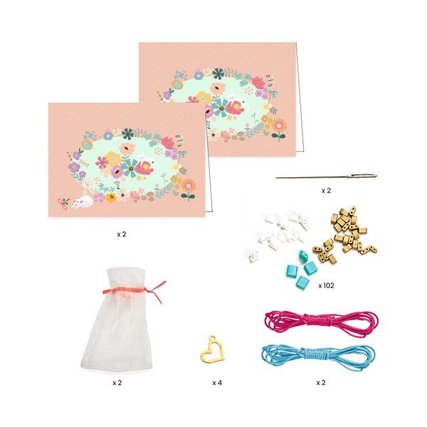 Kreativni set Tila and Flowers - Djeco-image-2