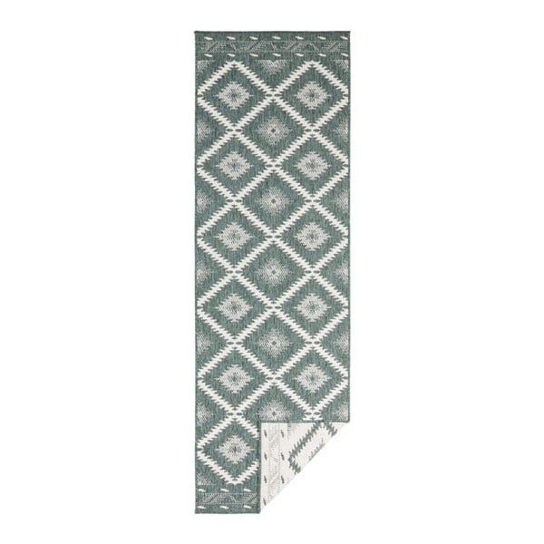 Tepih za eksterijer zeleno-bež boje NORTHRUGS Malibu, 250 x 80 cm