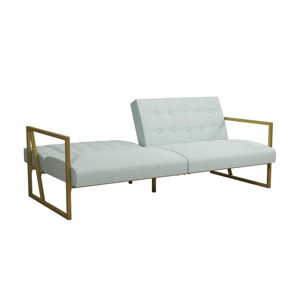 Bijela baršunasti sofa 185 cm Lexington – Støraa-image-4