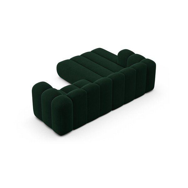 Tamno zelena kutna garnitura (s lijevim kutom) Lupine – Micadoni Home-image-3