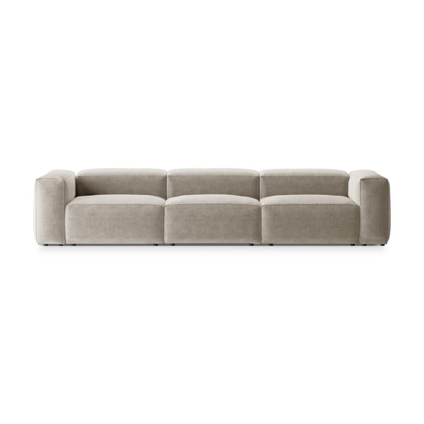 Bež sofa 364 cm Bergamo – Cosmopolitan Design