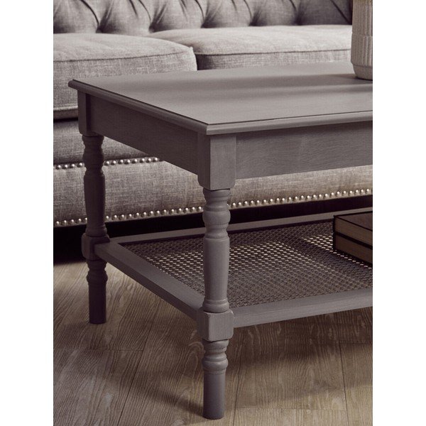 Sivi stolić za kavu 60x120 cm Heritage – Premier Housewares-image-2