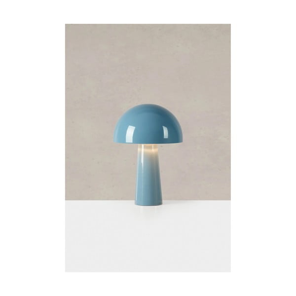 Plava stolna lampa s metalnim sjenilom (visina 36 cm) Mantar – Markslöjd-image-3