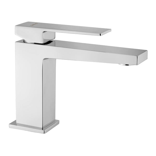 Stojeća slavina za umivaonik u sjajno srebrnoj boji Latus – Sapho