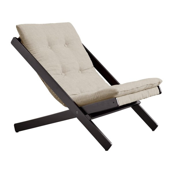 Sklopiva stolica Karup Design Boogie Black/Linen Beige