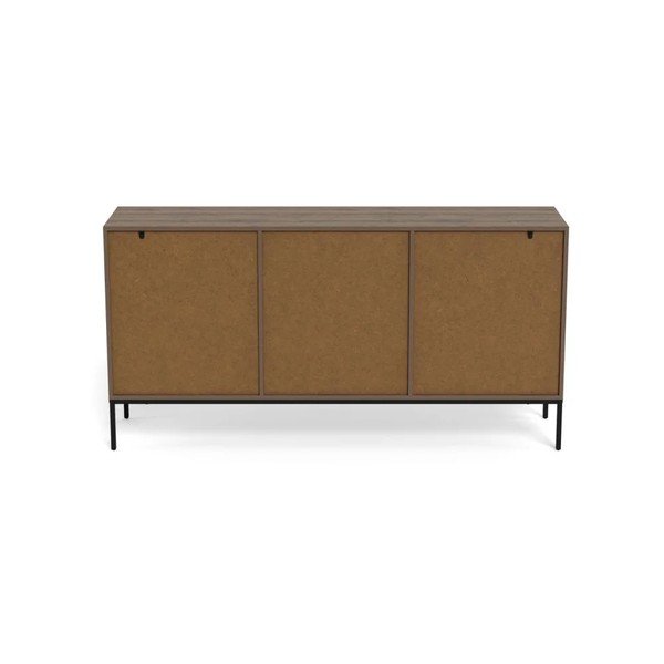 Komoda u dekoru hrasta u tamnoj prirodnoj boji 158x80x40 cm Palmdale – Actona-image-3