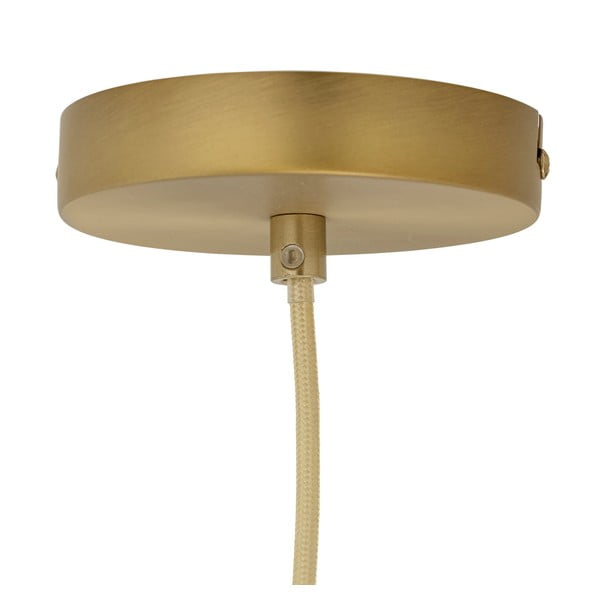 Smeđa viseća svjetiljka sa staklenim sjenilom ø 30 cm Azizi – Bloomingville-image-2