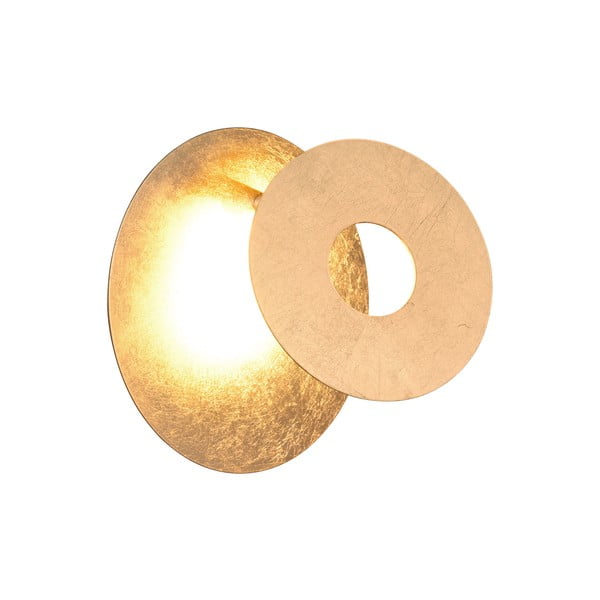 LED zidna lampa u zlatnoj boji Leano – Trio