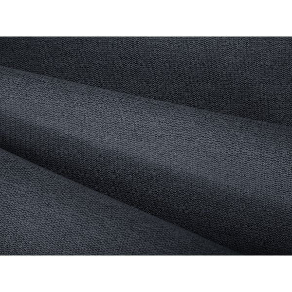 Tamno plavi tapecirani bračni krevet s prostorom za pohranu s podnicom 140x200 cm Casey – Mazzini Beds-image-1