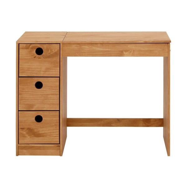 Radni stol od masivnog bora 50x100 cm Alpi – Støraa