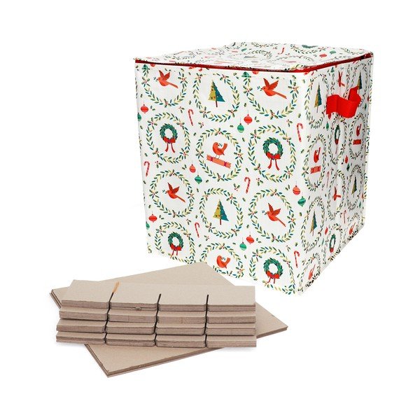 Kutija za pohranu odjeće od reciklirane plastike 32x32x35 cm Classic Christmas – Rex London