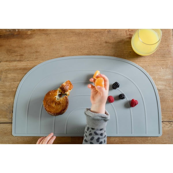 Plavi silikonski podmetač Kindsgut Rainbow, 47 x 26 cm-image-1