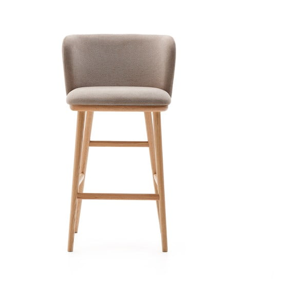 Svjetlo smeđa barska stolica (visine sjedala 65 cm) Ciselia – Kave Home-image-4