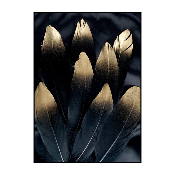 Slika 50x70 cm Golden Feather - Malerifabrikken