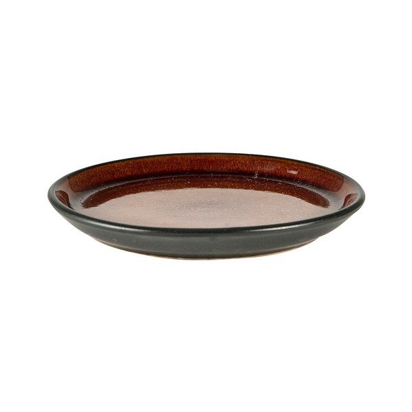 Crni/jantarni desertni tanjur od kamenine ø 17 cm Gastro Black/Amber – Bitz-image-3