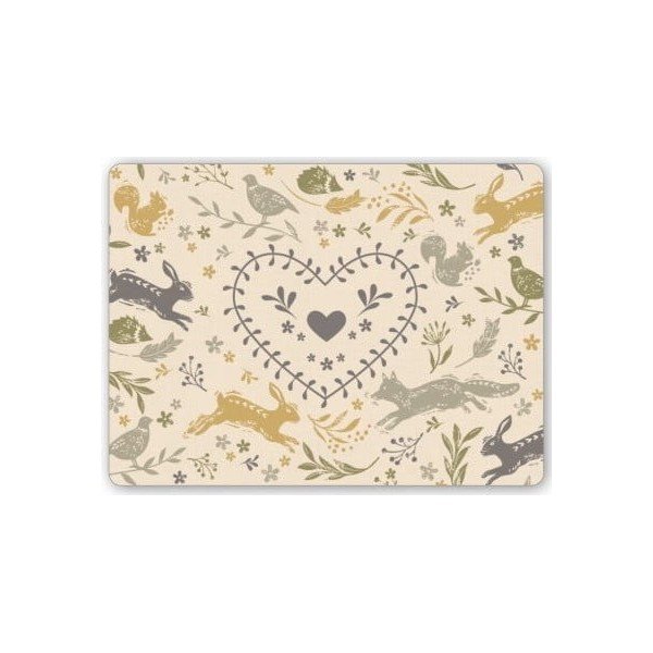 Podmetači i prostirke za čaše u setu 8 kom Woodland – Cooksmart ®-image-1