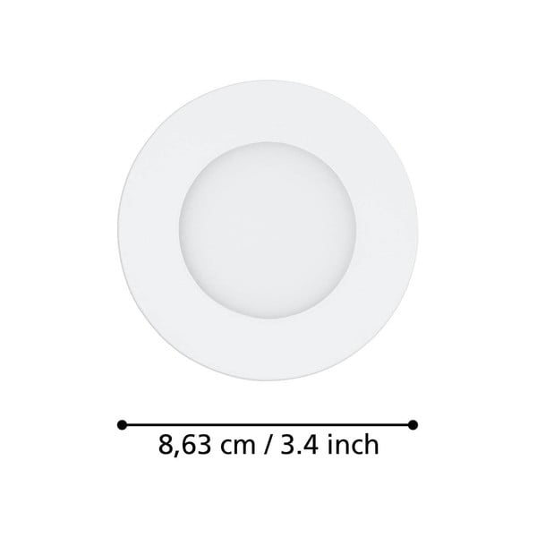 LED pametne stropne ugradbene lampe u setu 3 kom 3 W FUEVA-Z – EGLO-image-1