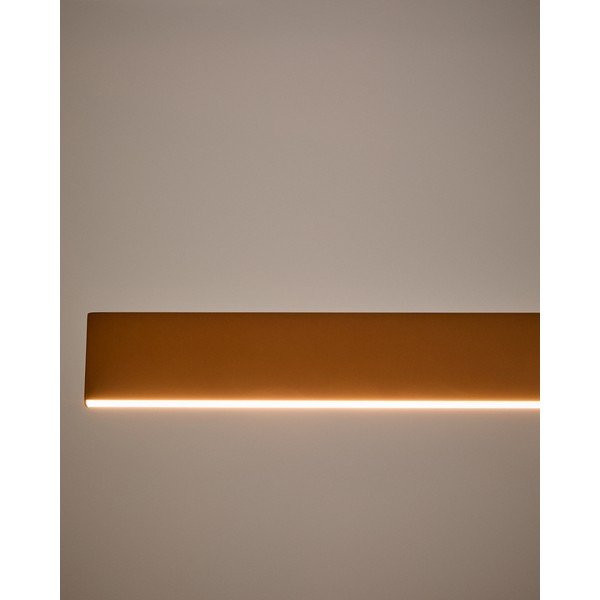 LED viseća svjetiljka boja terakote s metalnim sjenilom Boadella – Kave Home-image-2