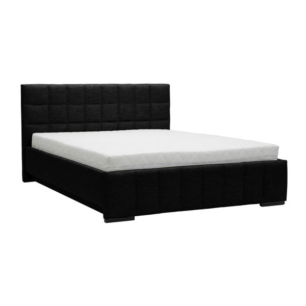 Crni bračni krevet Mazzini Beds Dream, 160 x 200 cm