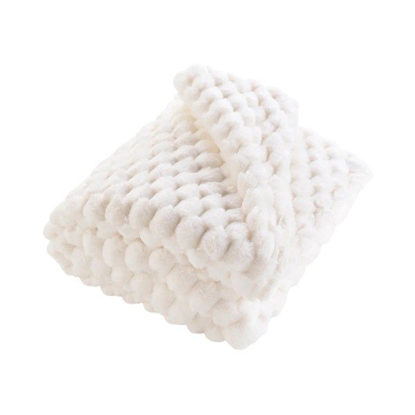Krem deka od mikropliša 125x150 cm Frosty – douceur d'intérieur