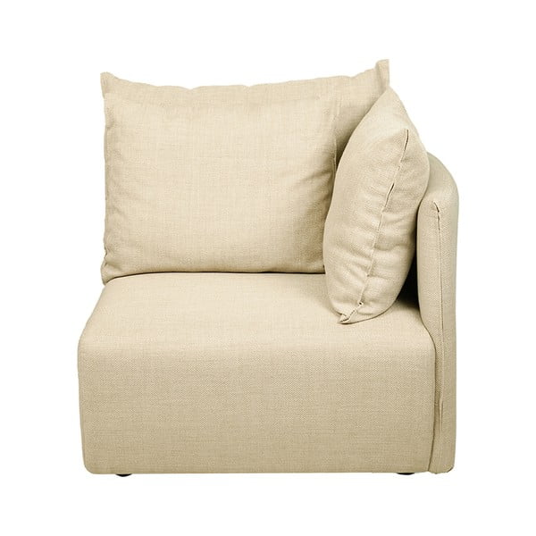 Krem modul sofe (desni kut) Dune - TemaHome