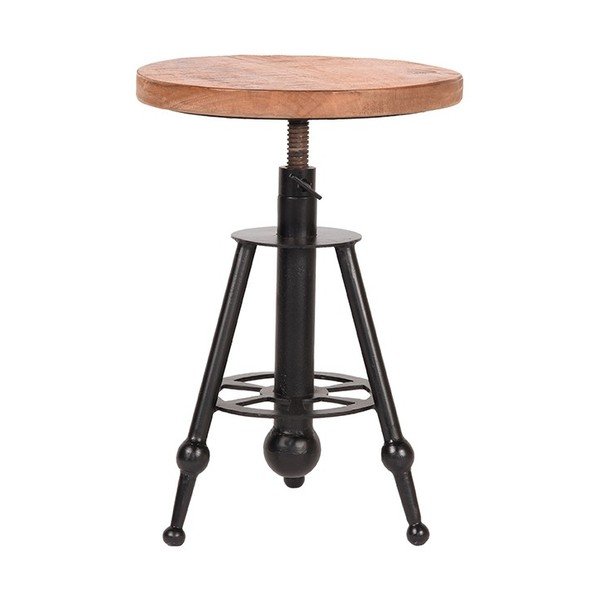 Barska stolica od mangovog drveta LABEL51 Solid-image-1