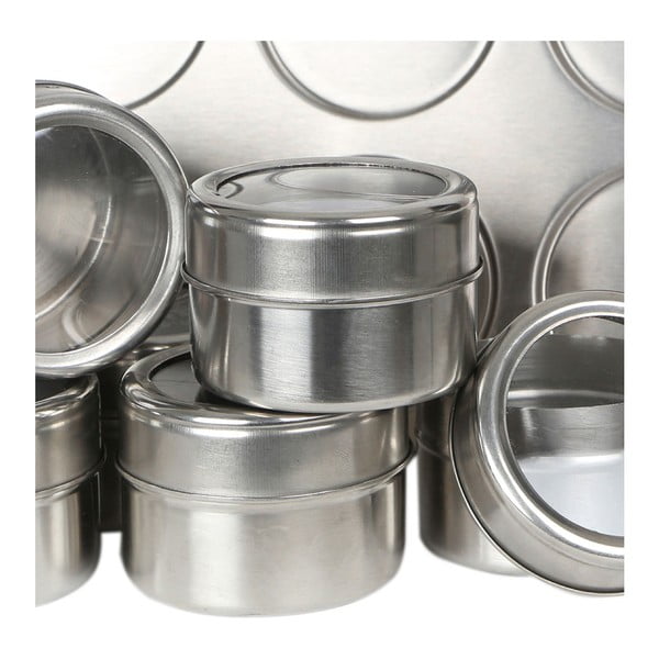 Set od 6 magnetnih posuda za začine sa stalkom Premier Housewares, 100 ml-image-3