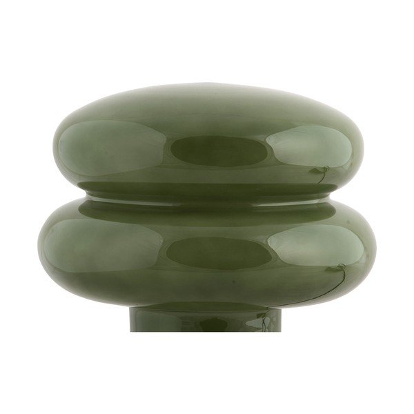 Zelena staklena stolna lampa (visina 24 cm) Incesante – Leitmotiv-image-2