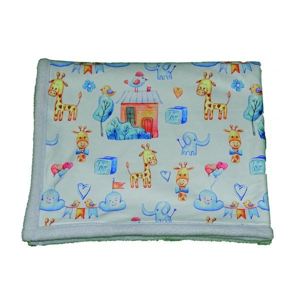 Svijetloplava dječja deka 80x100 cm - OYO kids