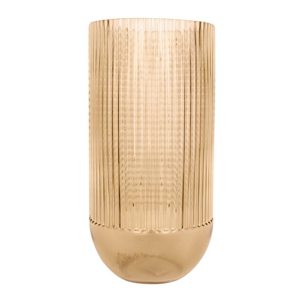 Svjetlosmeđa staklena vaza PT LIVING Attract, visina 30 cm