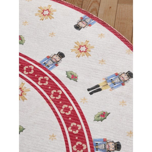 Crveni okrugao tepih s božićnim motivom ø 160 cm Toy's Delight Nutcracker – Villeroy&Boch-image-3
