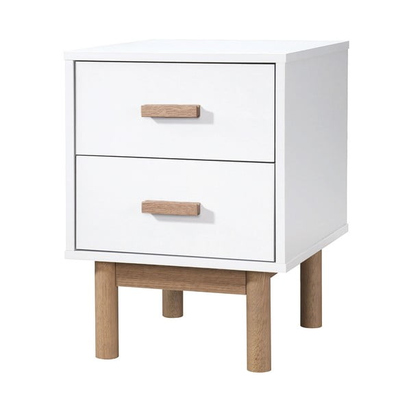 Bijeli noćni ormarić Melanie – Støraa-image-2
