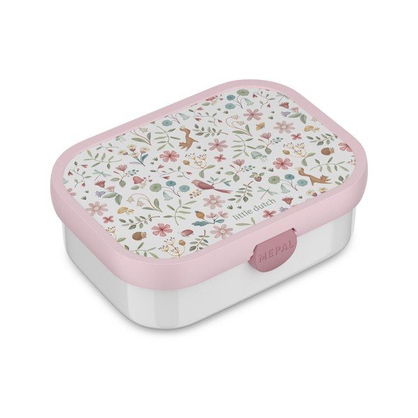 Bijela/ružičasta plastična dječja kutija za ručak Fairy Wonders by Little Dutch – Mepal