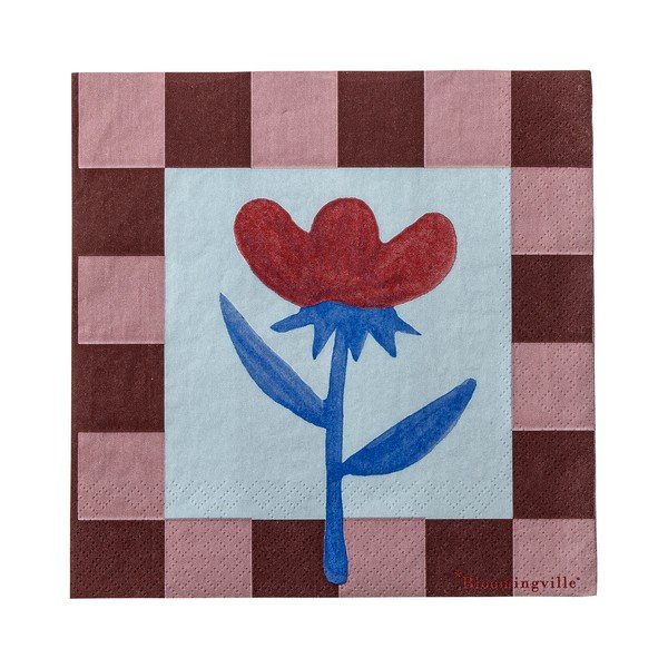 Papirnati ubrusi u setu 20 kom 33x33 cm Vinia – Bloomingville