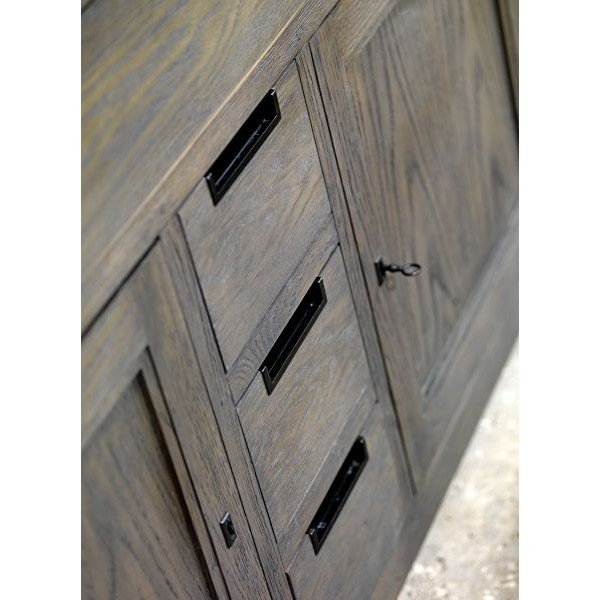 Cross Smoked komoda, 156x110x45 cm-image-1