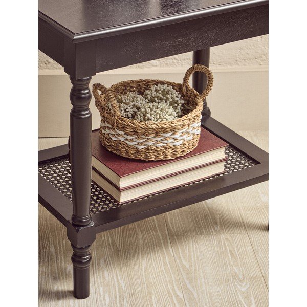 Crni stolić za kavu 60x120 cm Heritage – Premier Housewares-image-4