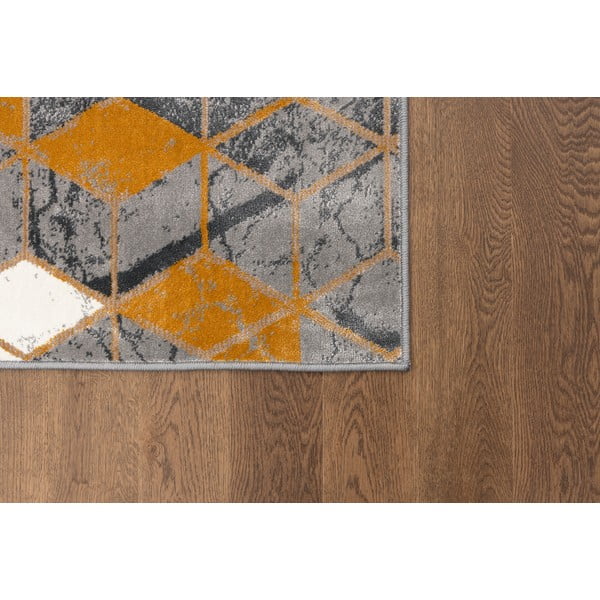 Oker žuti/sivi tepih 80x150 cm Soft – FD-image-3