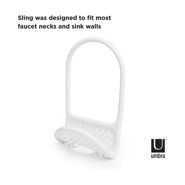 Plastičan viseći držač za spužvu Sling – Umbra-image-4
