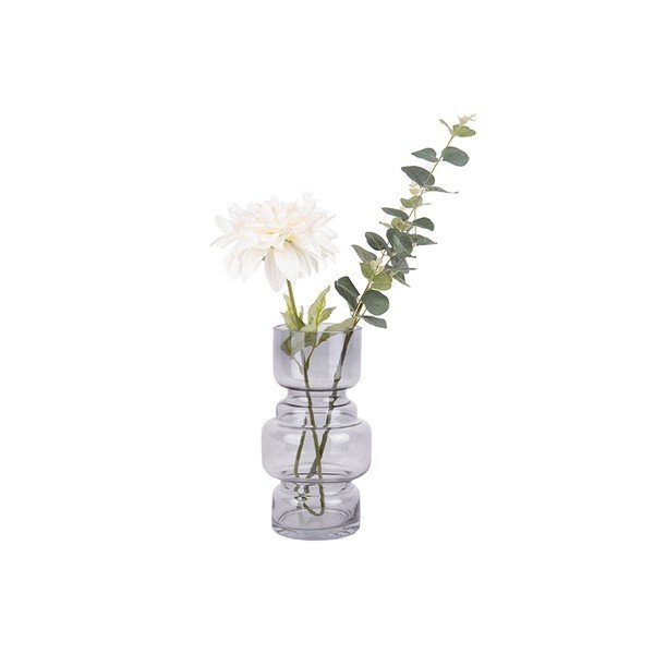 Vaza od sivog stakla PT LIVING Courtly, visina 25 cm-image-2