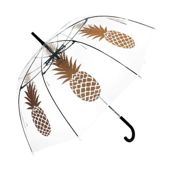 Prozirni štap kišobran Ambiance Birdcage Pineapple, ⌀ 100 cm