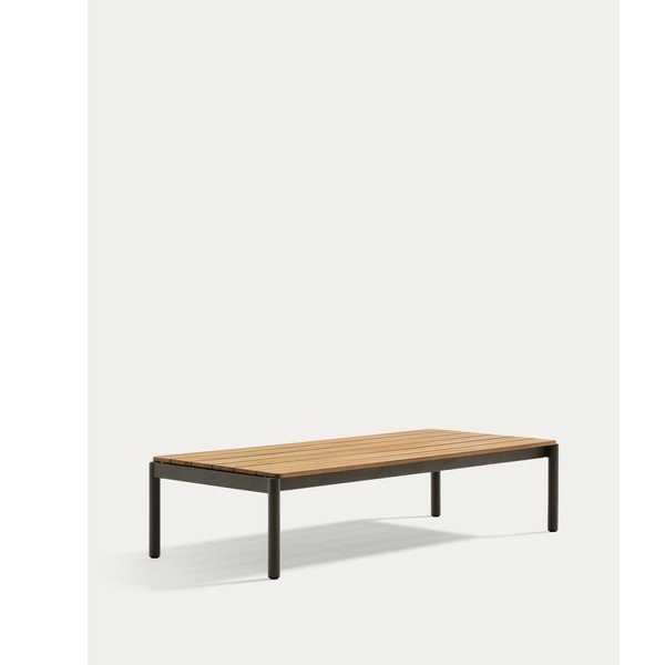Vrtni stolić za kavu od masivne tikovine 63x149 cm Sorells – Kave Home-image-4
