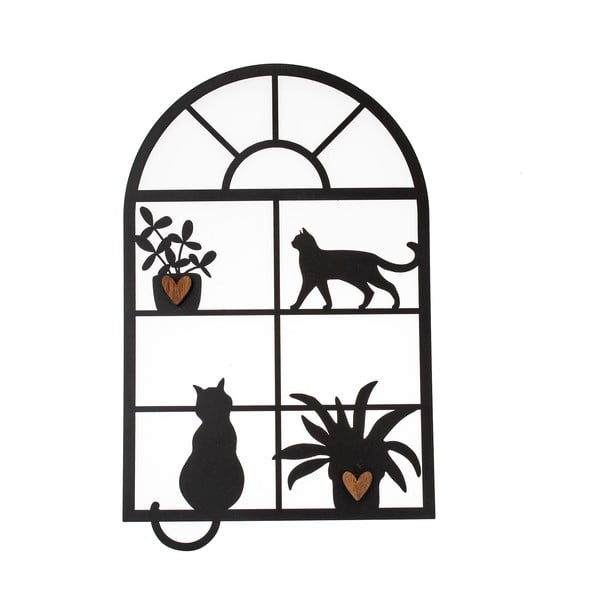 Metalni zidni ukras 30x48 cm – Dakls