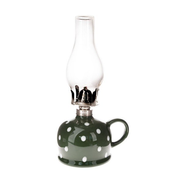 Keramička petrolejska lampa (visina 28 cm) – Dakls